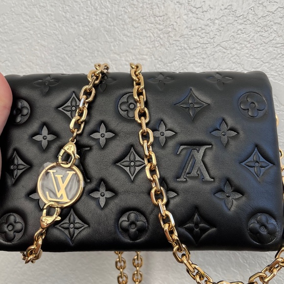 Authentic Louis Vuitton Pochette Coussin - Picture 1 of 6
